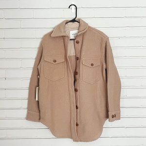 NWT Aritzia Wilfred Free Ganna Shirt Jacket XS